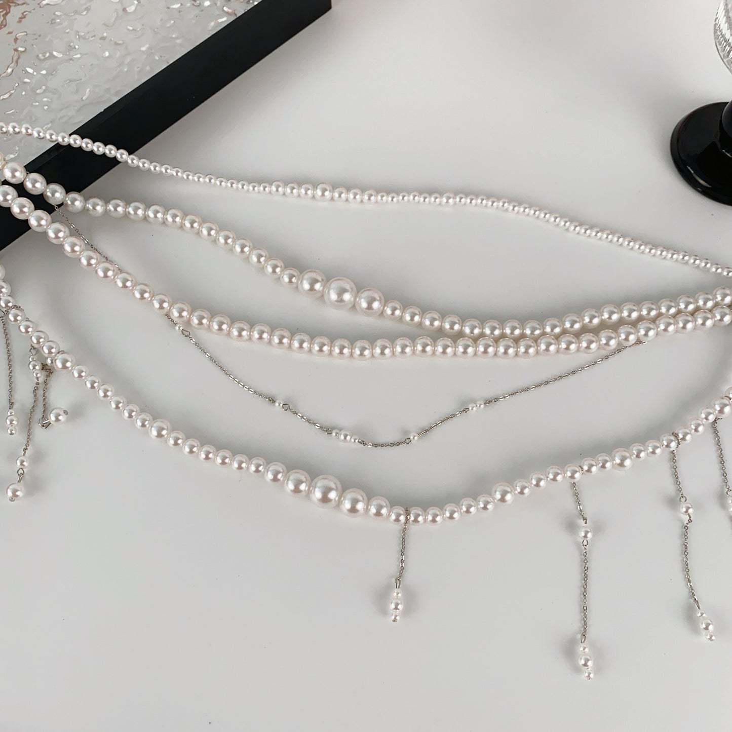 Layered Fringe Body Chain with Butterfly Design Butterfly Layered Fringe Body Chain