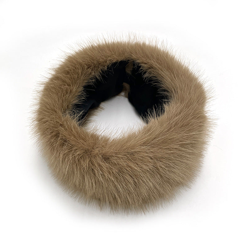 Faux Fur Headbands for Women - Furry Band for Winter