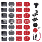 Universal for DJI Raptor Mounts Curved Base Flat with 6 6 Adhesive 24 Sets for Action Cameras Made of Durable PC