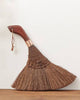 Palm Fiber Dust Brush Small Handheld Broom for Household Desktop Cleaning Natural Hard Bristle Sweeping Brush for Bed and Kang