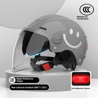 Stylish Electric Bike Helmets - Black, Purple, Cream Yellow, Pink