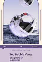 Stylish Electric Bike Helmets - Black, Purple, Cream Yellow, Pink